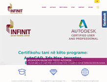 Tablet Screenshot of infinitcenter.com